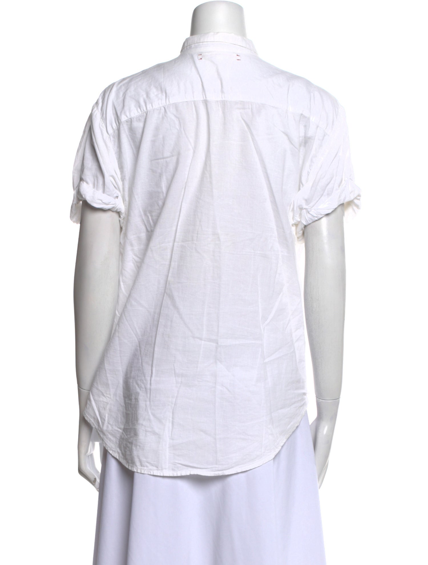 Xirena Short Sleeve Button-Up Top
